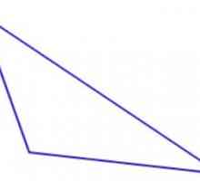 Tup trokut: dužina strane, zbir uglova. Opisano tup trokut