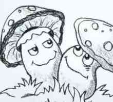 Pitate se kako nacrtati gljiva?