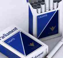 Vrste cigareta "parlamenta": glavne karakteristike