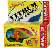 "Vitrum Kids" - vitamini za djecu: upute za uporabu, recenzije, opisi