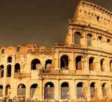 Business Card Ancient Rome. Atrakcije u Rimu - Colosseum