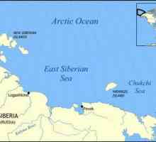 East Siberian moru. Dubina otoka, resurse i probleme istoka sibirskog moru