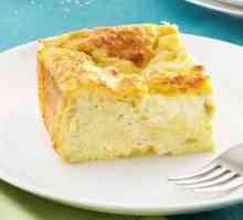 Tepsija bez jaja "sir": neke recepte posebno za djecu stolom