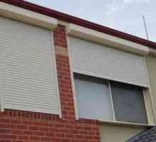 Zaštitna grilje na prozorima. Spoljne i unutrašnje rolete
