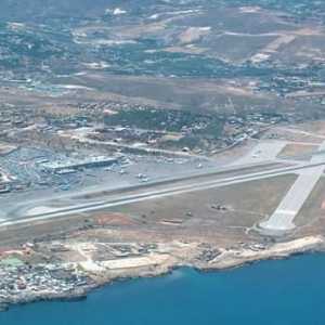 Zračna luka "Heraklion" (Kritično): Lokacija i infrastrukture