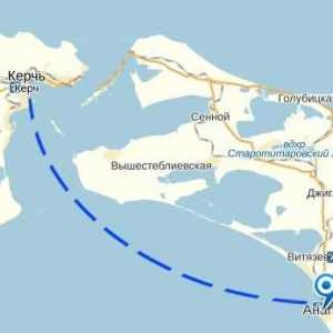 Anapa - Kerch: kako da se od kopna na otok?