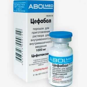 Antibiotik "tsefabol": uputstva za upotrebu