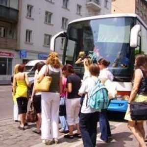 Bus turneje po Evropi: pregled ruskih turista