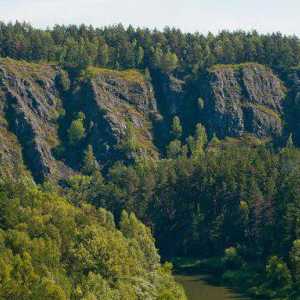 Berd rock - spomenik prirode u regiji Novosibirsk