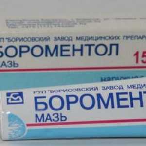 Boromentolovaya mast: uputstva za upotrebu lijekova recenzije