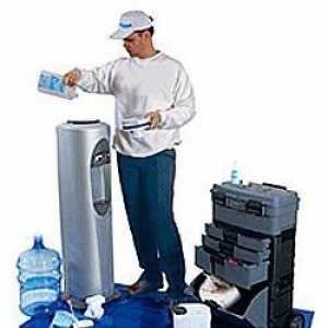 Čišćenje hladnjaka za vodu: fazni proces