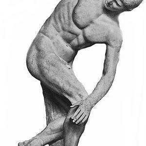 "Bacač" skulptura Myron.