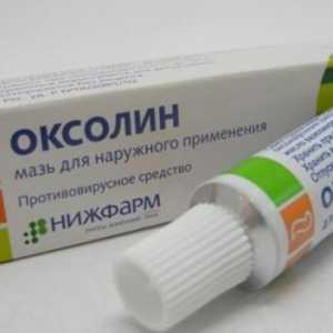 Ono što oxolinic mast se koristi?