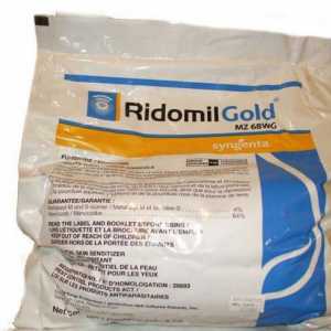 Fungicid "Ridomil Gold": uputstva za upotrebu, stvarna