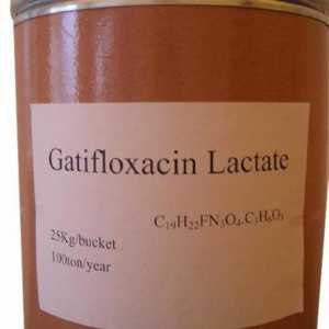 "Gatifloksacin": uputstva za upotrebu, opis i recenzije
