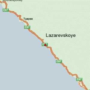 Gdje je Lazarevskoye? Crno more Lazarevskoye