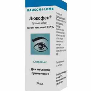 Kapi za oči "Lyuksfen": uputstva za upotrebu, analoga i recenzije