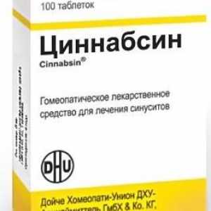 Homeopatski pilule "CINNABSIN": uputstva za upotrebu