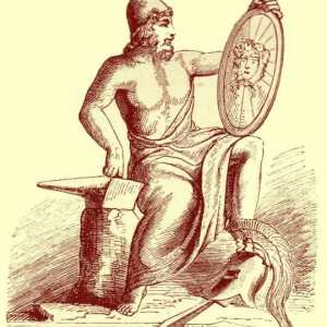 Grčkog boga Hephaestus - bog vatre