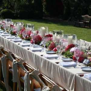 Savršen stol postavljanje za vjenčanje: pravila i suptilnosti