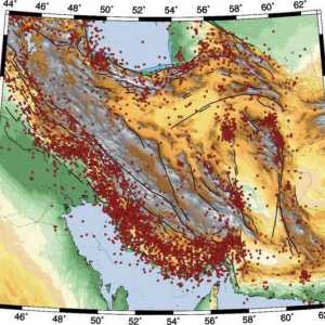 Iranski Plateau: geografski položaj, lokacija, prirodne resurse i funkcije