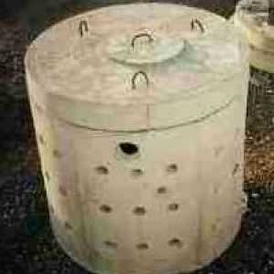 Kvalitativna septička jama betonskih prstenova sa svojim rukama