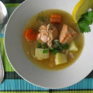 Kako pripremiti Succulent juha od crvenih riba?