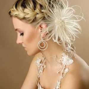 Kako je lepa pin up vaša kosa: kosa stil "cvijet"