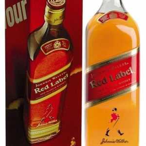 Kako se pije viski i pomiješan koktela "Red Label"?