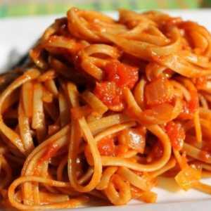 Kako kuhati tjesteninu za špagete mljeveno meso i umak od rajčice