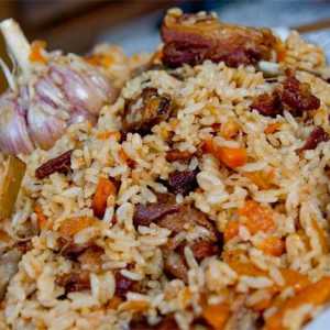 Kako kuhati rižoto sa biftekom i dimljeno meso
