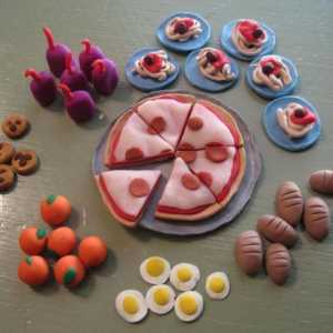 Kako napraviti hranu za lutke iz gline? Savjeti za mlade majke
