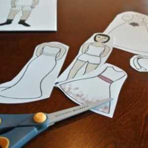 Kako napraviti papir lutka: neke ideje