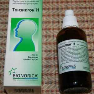Kapi "Tonsilgon®-H": uputstva za upotrebu, analoga, recenzije