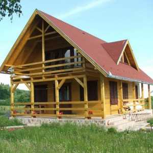 Kuća sa drvenom konstrukcijom: prednosti i mane. okvir kuće tehnologija građenja