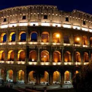 Koloseum u Rimu. drevni stadion