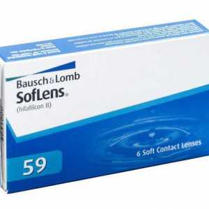 Kontaktne leće SofLens 59: Prednosti i mane, recenzije