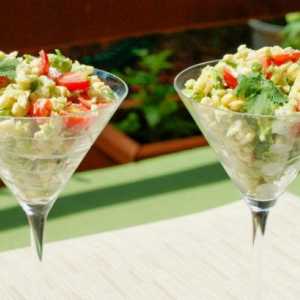 Salata od rakova: recept. Salata od rakova bez pirinča klasik