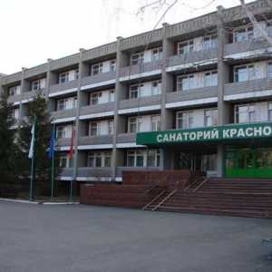 "Krasnozersky" sanatorijum u regiji Novosibirsk. lečilišta Novosibirsk