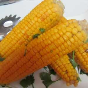 Kuhani kukuruz. Recept za kućnu upotrebu