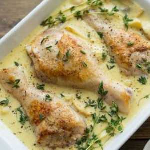 Piletina u umaku kreme u multivarka: nekoliko varijanti jela