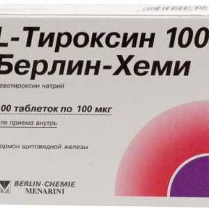 "L-tiroksin": uputstva za upotrebu, stvarna