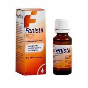 Medicine "Fenistil" (kapi za dojenčad) - spas od alergija!