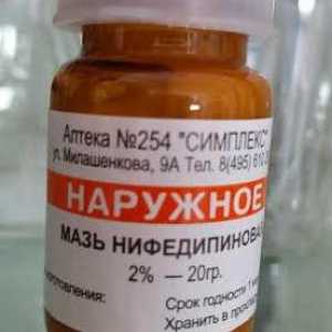 Nifedipinovaya mast hemoroida: uputstva za upotrebu i povratne informacije