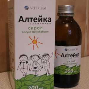 Medicament "alteyka" - sirup protiv kašlja za djecu i odrasle