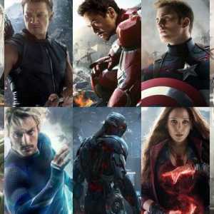 "The Avengers: Ultron era" - glumci i uloge. fiction triler