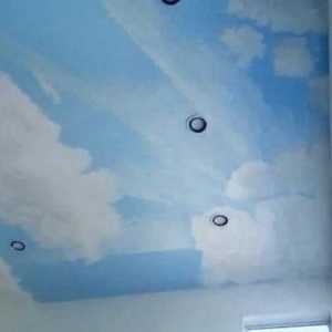 Neobična strop. stropovi slikane šablone
