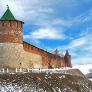 Nižnji Novgorod Kremlj: katedrale, kule, povijest