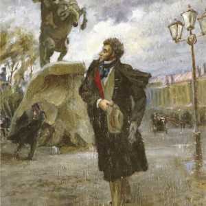 Slika Sankt Peterburga u pesmi "The Bronze Horseman" od Pushkin