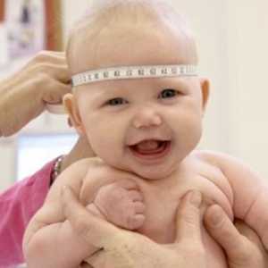 Opseg glave djeteta mjesecima - kriterij mentalnog i fizičkog zdravlja